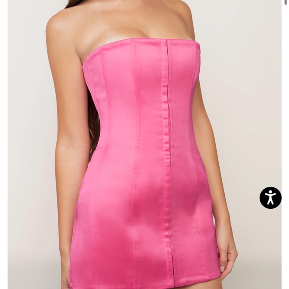 Guizio SATIN CORSET DRESS - Picture 4 of 6